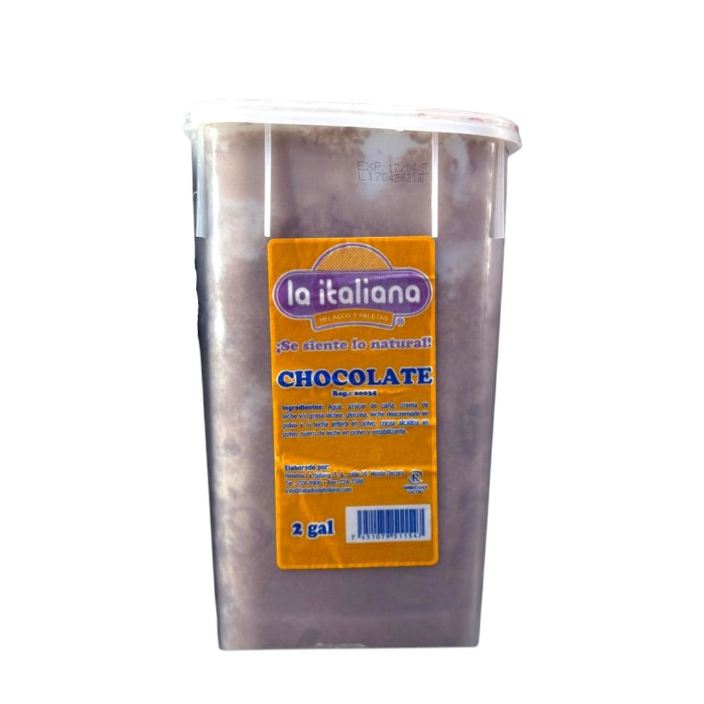 HELADO DE CHOCOLATE LA ITALIANA 2GL
