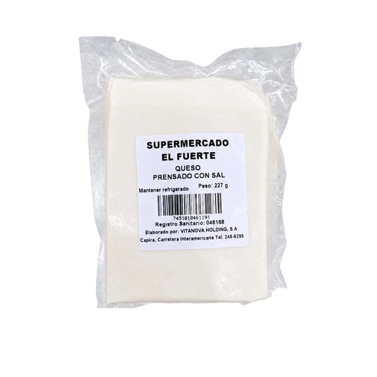 QUESO BLANCO PRENSADO CON SAL 227GR