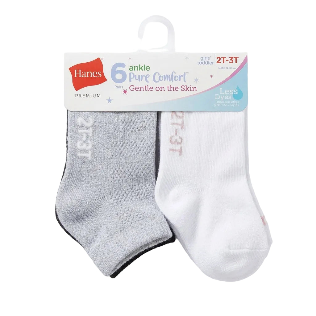 MEDIAS INFANTIL HANES 6U