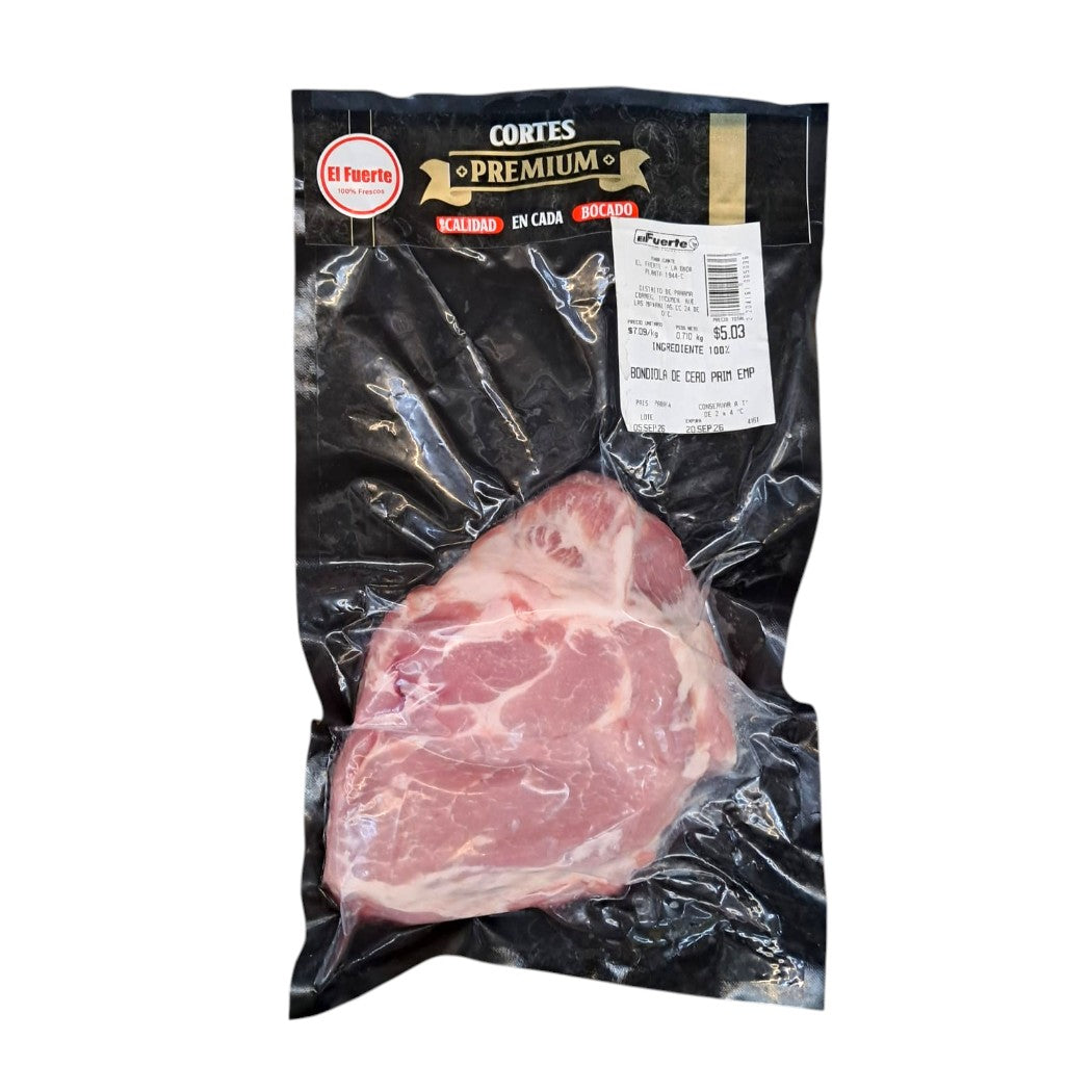BONDIOLA DE CERDO PREMIUM EMPACADA AL VACIO