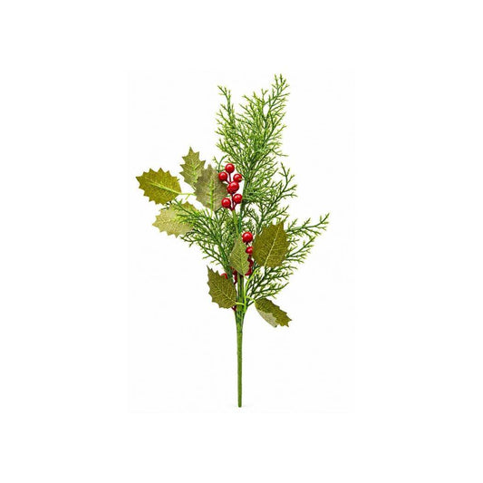ADORNOS PICK NAVIDEÑO VERDE CAÑA
