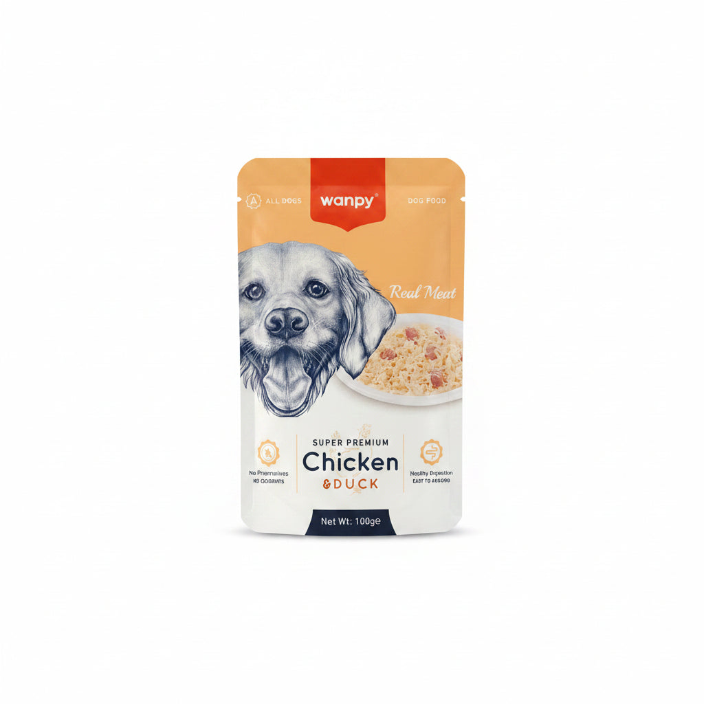 ALIMENTO PARA PERRO CHICKEN DUCK PREMIUM 100GR