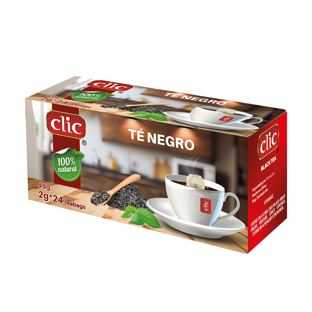 TÉ NEGRO CLIC 24U