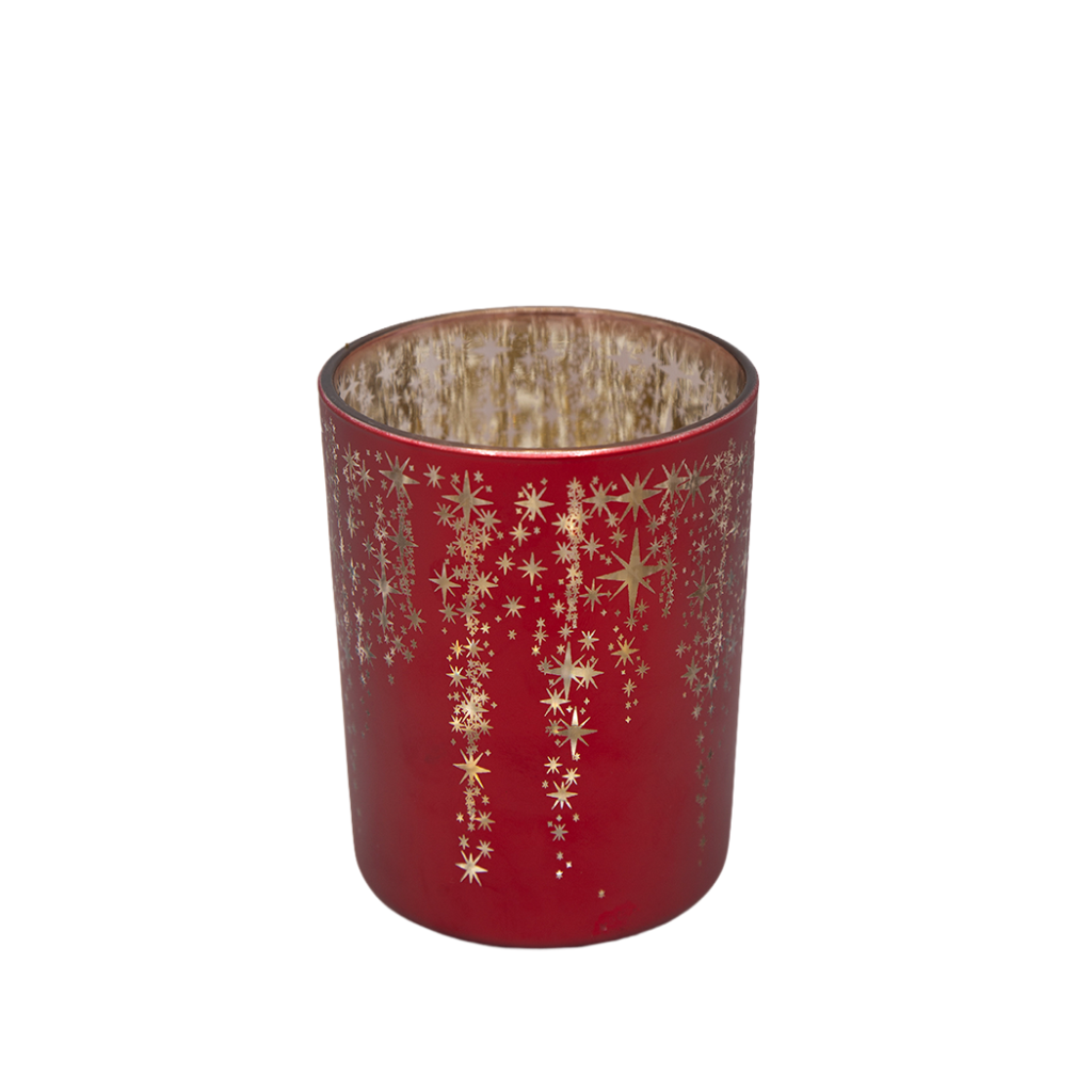 CANDELABRO ROJO NAVIDEÑO