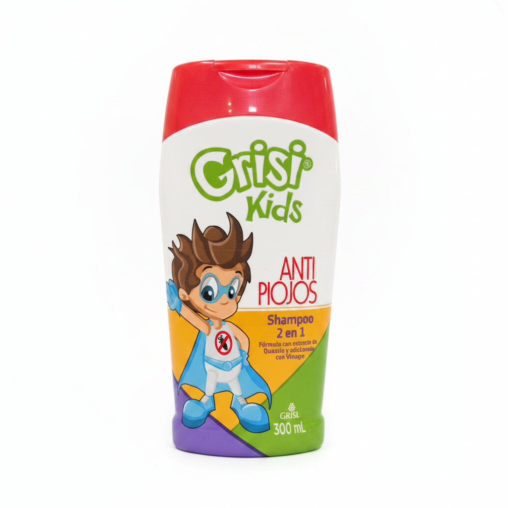 SHAMPOO 2EN1 ANTIPIOJOS GRISI KIDS 300ML