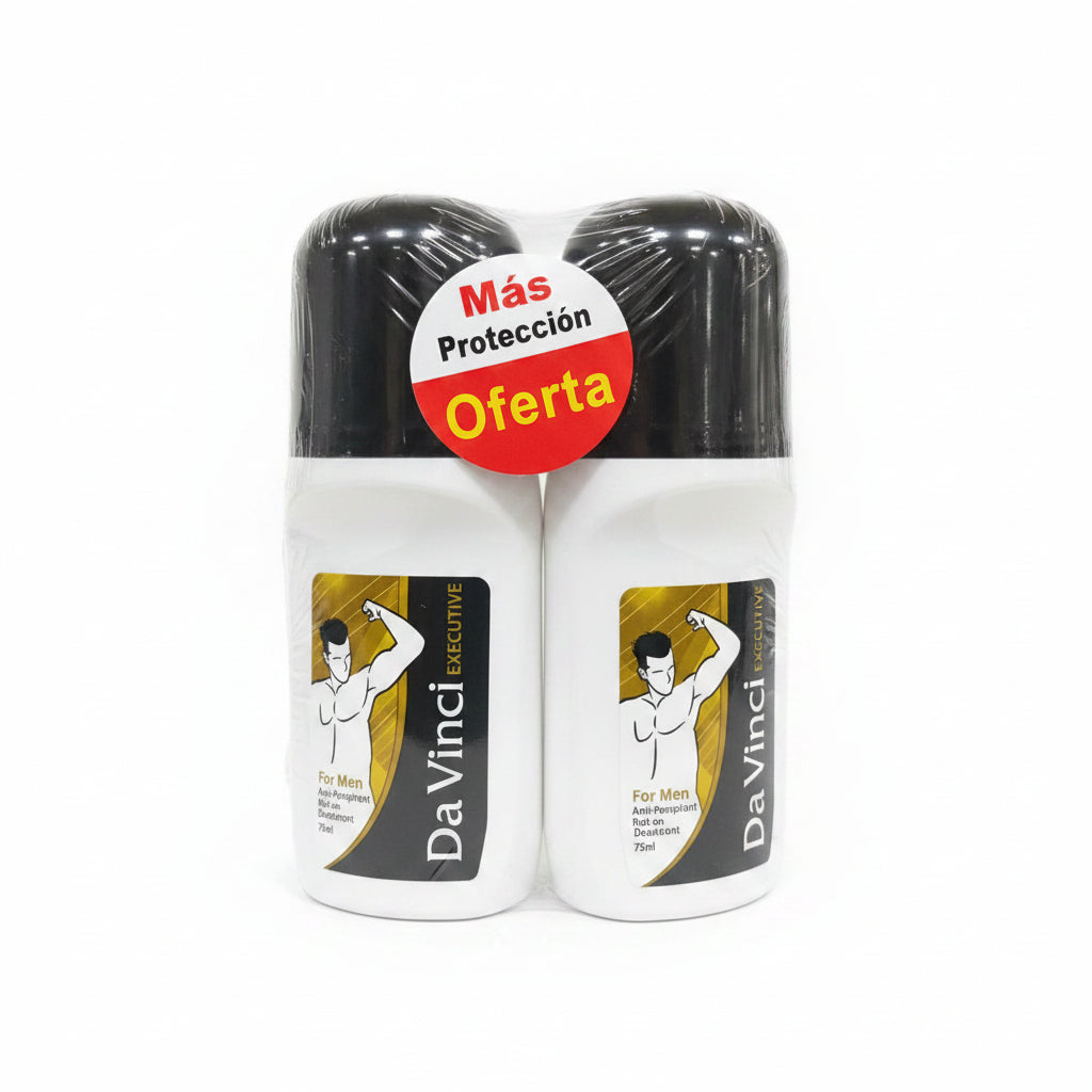DESODORANTE ROLL-ON DA VINCI EXECUTIVE MEN DUO 25