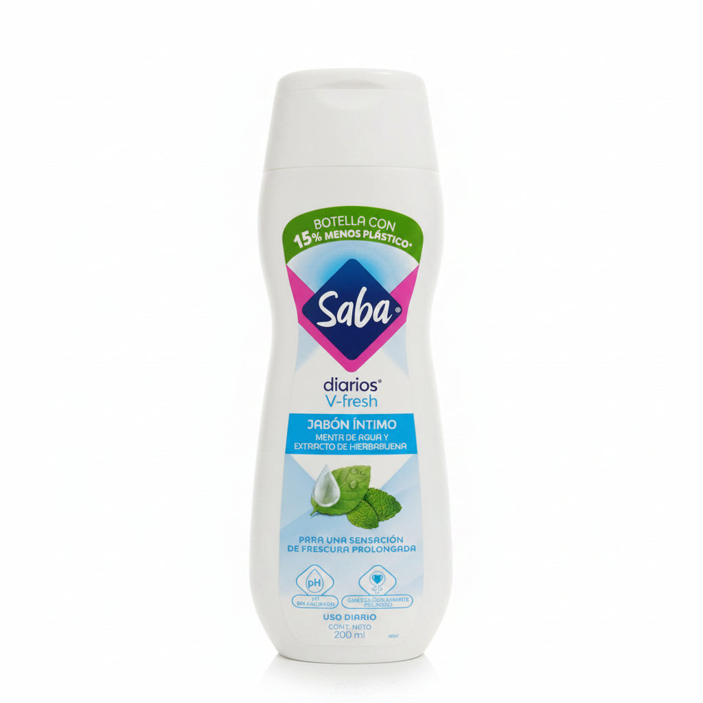JABÓN ÍNTIMO V-FRESH SABA 200ML