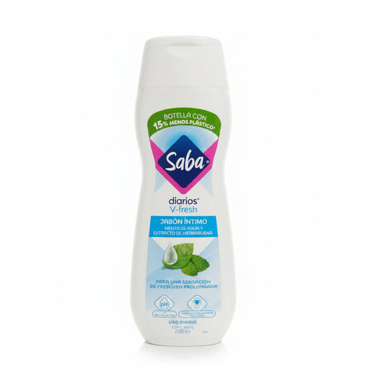 JABÓN ÍNTIMO V-FRESH SABA 200ML
