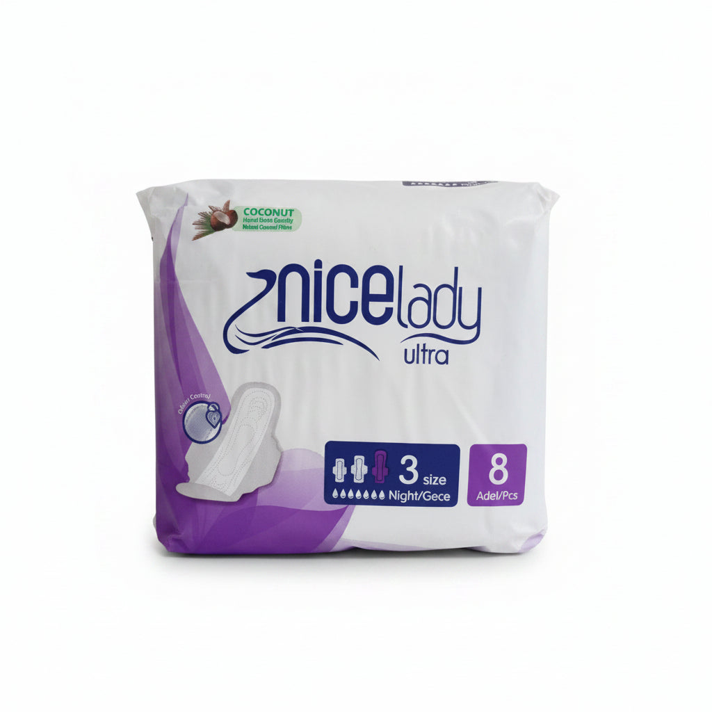 TOALLA SANITARIA NICELADY ULTR NIGHT 8U