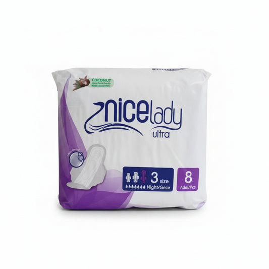 TOALLA SANITARIA NICELADY ULTR NIGHT 8U