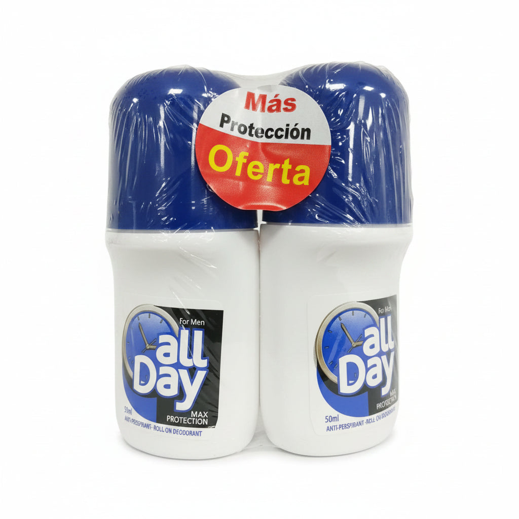 DESODORANTE ROLL-ON MAX PRO MEN 2U 50ML