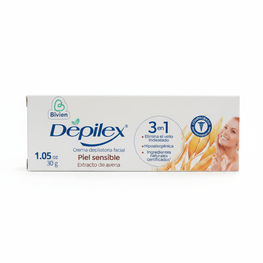 DEPILEX CREMA FACIAL PIEL SENSIBLE 30GR