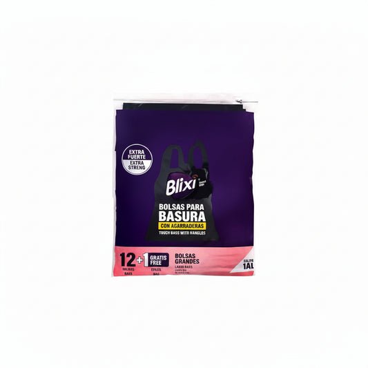 BOLSA NEGRA AGARRADERA GRANDE 23.5X30